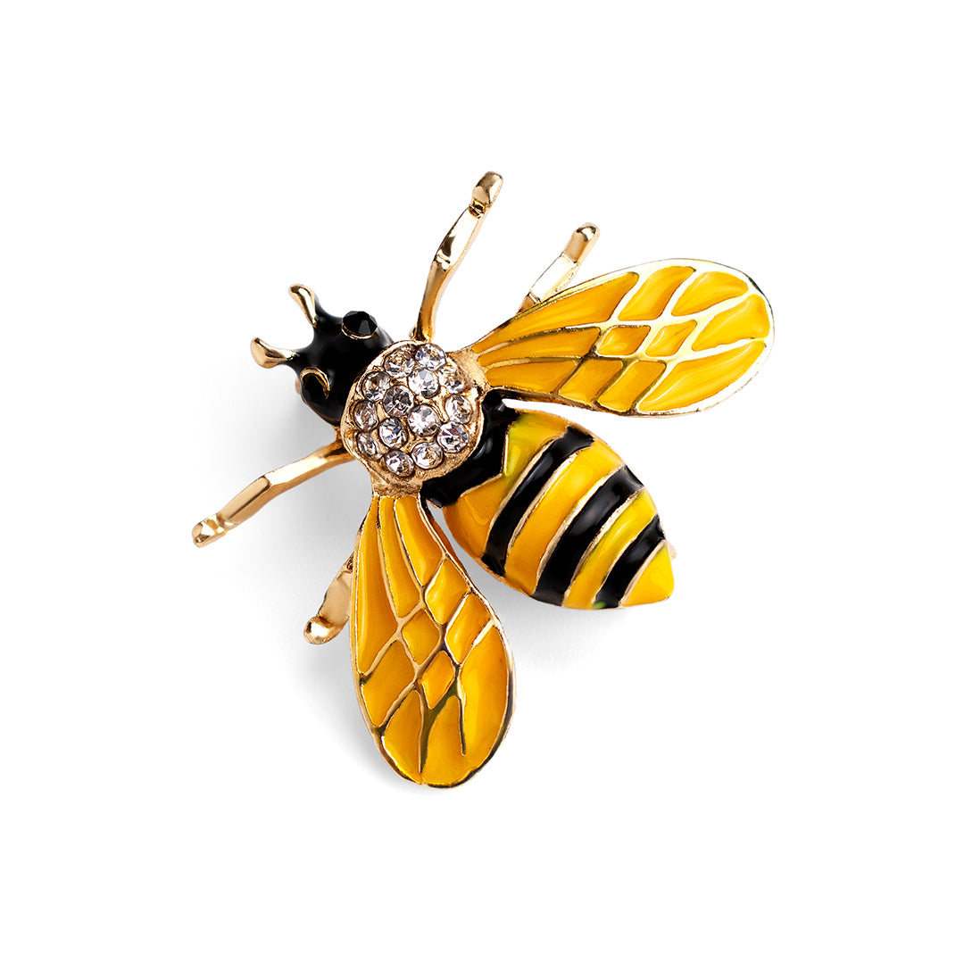 Kansanga Gold Bee Brooch
