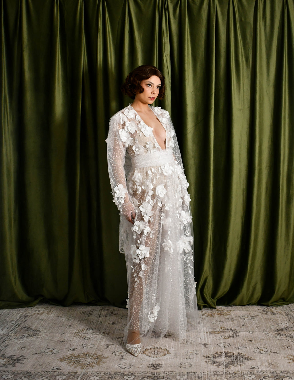 Honor Bridal Robe - Ready To Wear