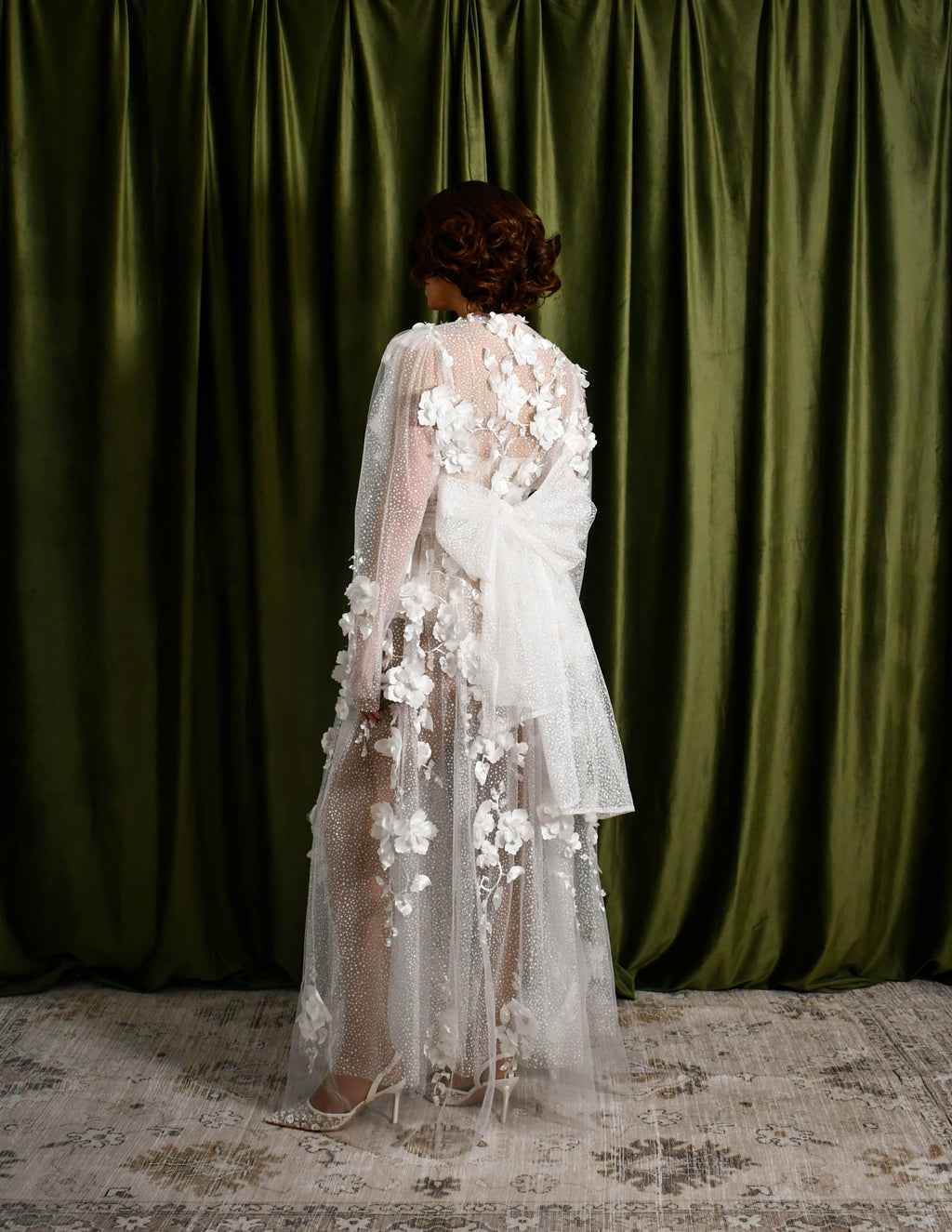 Honor Bridal Robe - Ready To Wear