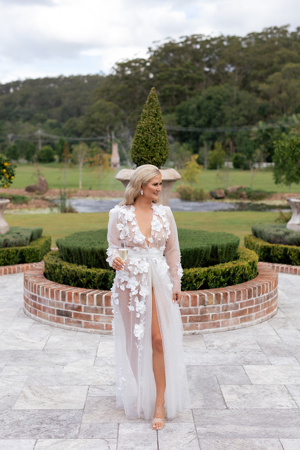Honor Bridal Robe - Ready To Wear